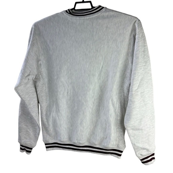 NWT Champion Reverse Weave Crew Loyola University Sweatshirt Gray Size Medium - Picture 8 of 9